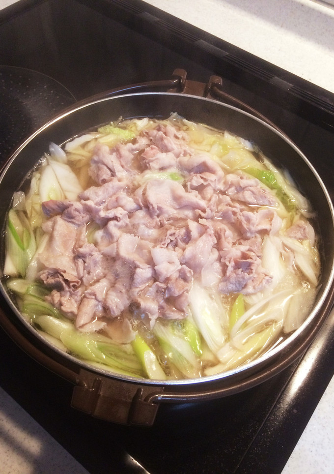 高校生が作った！【白菜と豚肉の鍋】-レシピのメイン写真