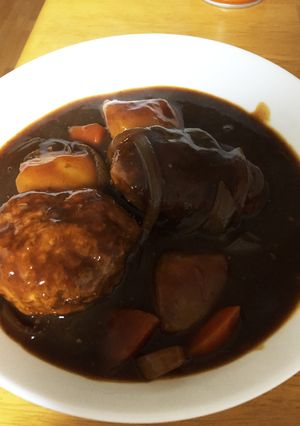♧煮込みハンバーグ♧-レシピのメイン写真