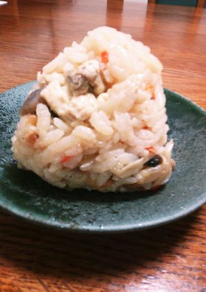 鶏とごぼうの炊き込みご飯-レシピのメイン写真