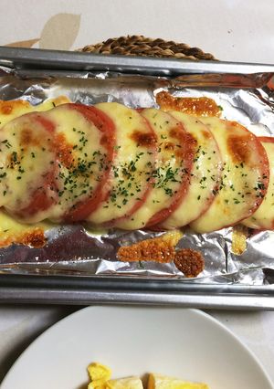 超簡単☆トマトのチーズ焼き-レシピのメイン写真