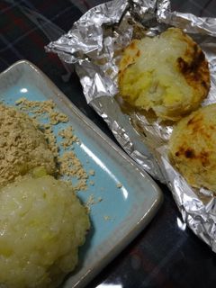 ぼたもち(サツマイモ入り)-レシピのメイン写真