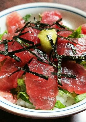 鉄火丼-レシピのメイン写真