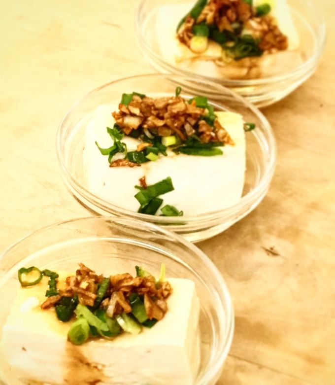 にんにくとごま油が香る♡お豆腐の食べ方-レシピのメイン写真