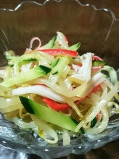 簡単!もやしの中華サラダ-レシピのメイン写真