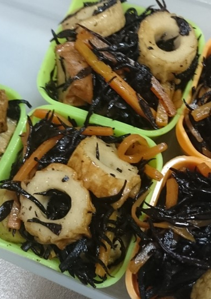 ひじきとちくわの炒め煮-レシピのメイン写真