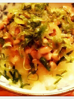 身体キレイに栄養満点!おろし納豆ご飯-レシピのメイン写真