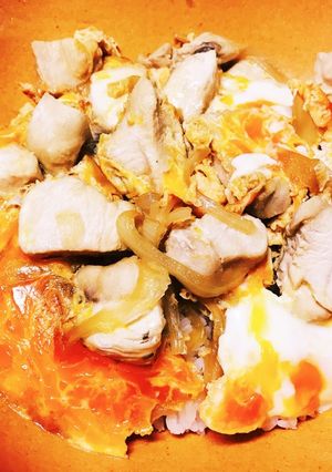 QC・親子丼-レシピのメイン写真