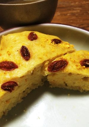 薬膳スイーツ 陳皮入り米粉蒸しパン-レシピのメイン写真