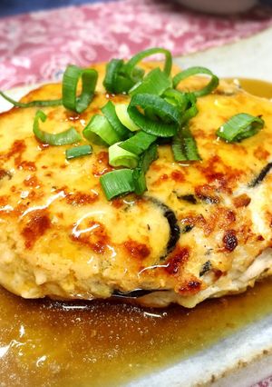 低カロヘルシー✨和風あん豆腐ハンバーグ-レシピのメイン写真