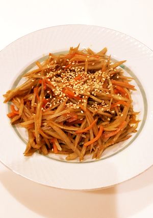やわらかくて食べやすいきんぴらごぼう☆-レシピのメイン写真