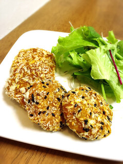 カボチャの焼きコロッケ-レシピのメイン写真