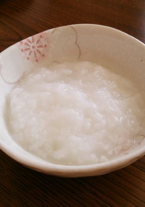 離乳食♡炊飯器de６倍粥…中期-レシピのメイン写真