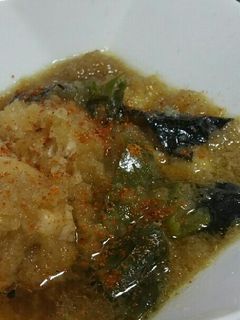 手羽元のみぞれ煮-レシピのメイン写真