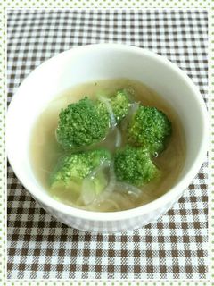 ブロッコリーのスープ-レシピのメイン写真