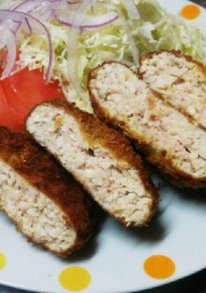 豚ロース肉でキャベツメンチカツ-レシピのメイン写真