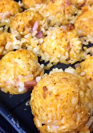 たこ焼きで作る！ころころライスボール-レシピのメイン写真