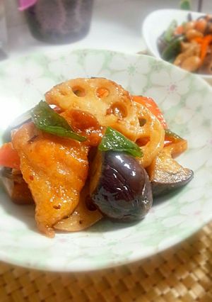 彩り野菜と豚バラ肉のオイスターソース炒め-レシピのメイン写真