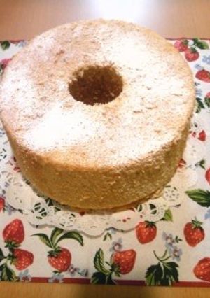 初心者でも失敗しない！簡単シフォンケーキ-レシピのメイン写真