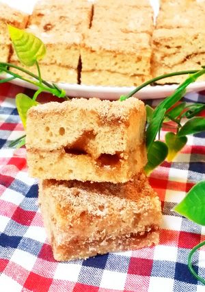 さくっ♡しっとり♡シナモンシュガーケーキ-レシピのメイン写真