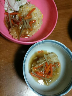 餡かけ炒飯。白身魚の餡かけ-レシピのメイン写真