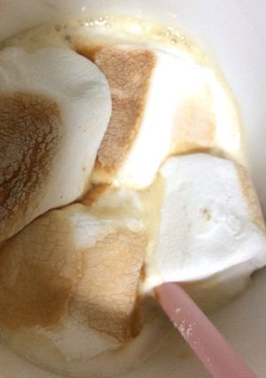 焼きマショマロミルクティー-レシピのメイン写真
