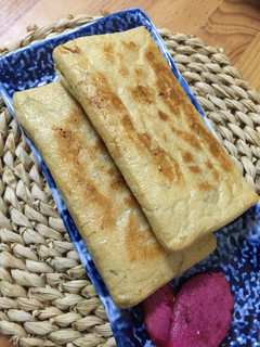 納豆・大豆ミート・ニラ爆弾の揚げ包み焼-レシピのメイン写真