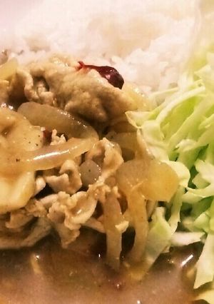 とんぼのキノブタカレー-レシピのメイン写真