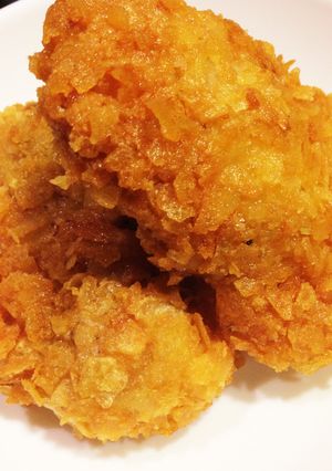 ポテトチップスの衣のチキンカツ-レシピのメイン写真