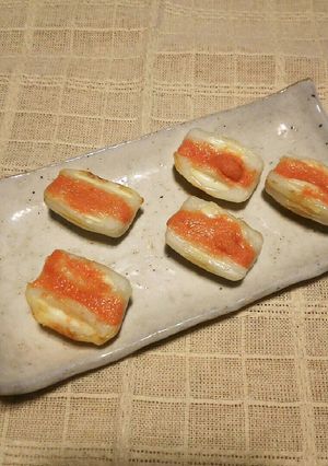 チーちくわde簡単めんたいマヨ焼き♪-レシピのメイン写真
