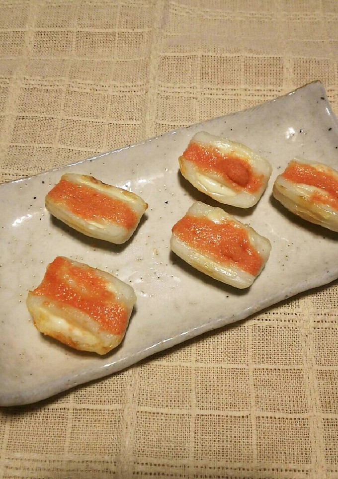 チーちくわde簡単めんたいマヨ焼き♪-レシピのメイン写真