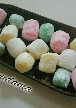 すあま風モチモチ！コロコロ可愛い♡まゆ玉-レシピのメイン写真