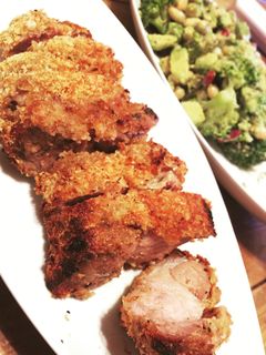 ダイエット!グリルで揚げないトンカツ!!-レシピのメイン写真