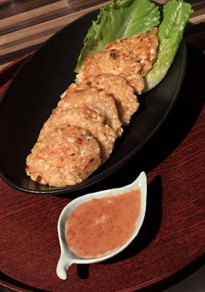 豆腐れんこん餅★コチュジャンマヨソース-レシピのメイン写真