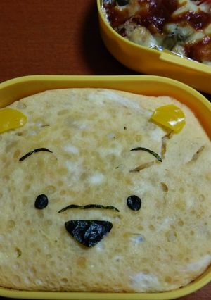 簡単！ツムツム☆プーさん弁当-レシピのメイン写真
