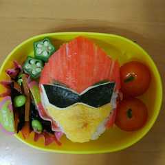 รูปของ キャラ弁★ジュウオウイーグル