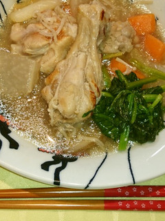 塩麹と手羽元でとろとろ参鶏湯スープ-レシピのメイン写真