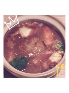 土鍋で煮込みハンバーグ-レシピのメイン写真