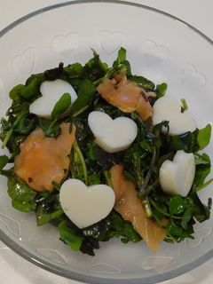クレソンのハートかまぼこマリネ-レシピのメイン写真