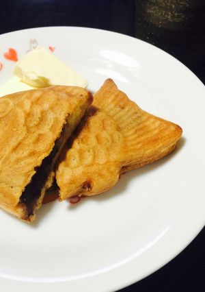 餡子×クリチde餡クリ鯛焼き♡-レシピのメイン写真