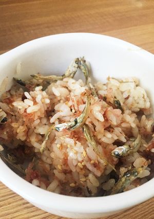 いわしおかかふりかけご飯-レシピのメイン写真