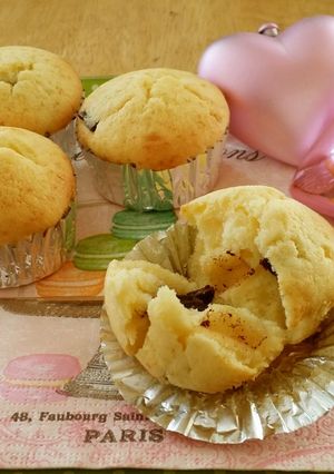 ほわほわ♥チョコマフィン♥-レシピのメイン写真