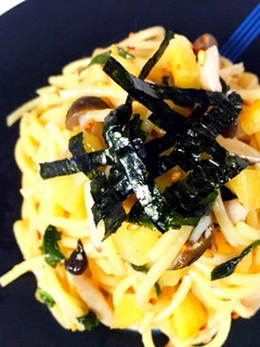 和風*梅昆布茶パスタ*-レシピのメイン写真
