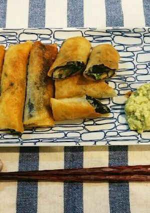 納豆春巻き豆腐ディップ-レシピのメイン写真