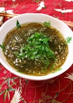 生姜入りあったかもずくスープ-レシピのメイン写真