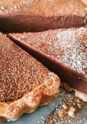 ☆簡単生地でチョコガナッシュタルト☆-レシピのメイン写真