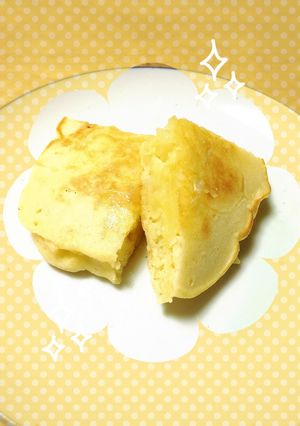 りんご入りホットケーキ-レシピのメイン写真