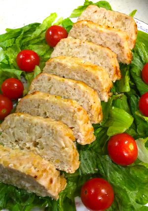 簡単、美味しいチキンミートローフ-レシピのメイン写真