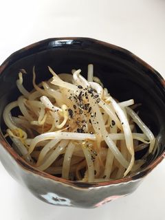 簡単☆チンして和えるだけ♪もやしのナムル-レシピのメイン写真