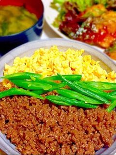 簡単★そぼろご飯-レシピのメイン写真