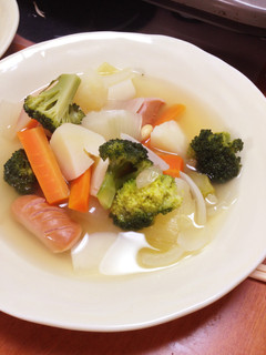 野菜たっぷりヘルシースープ-レシピのメイン写真